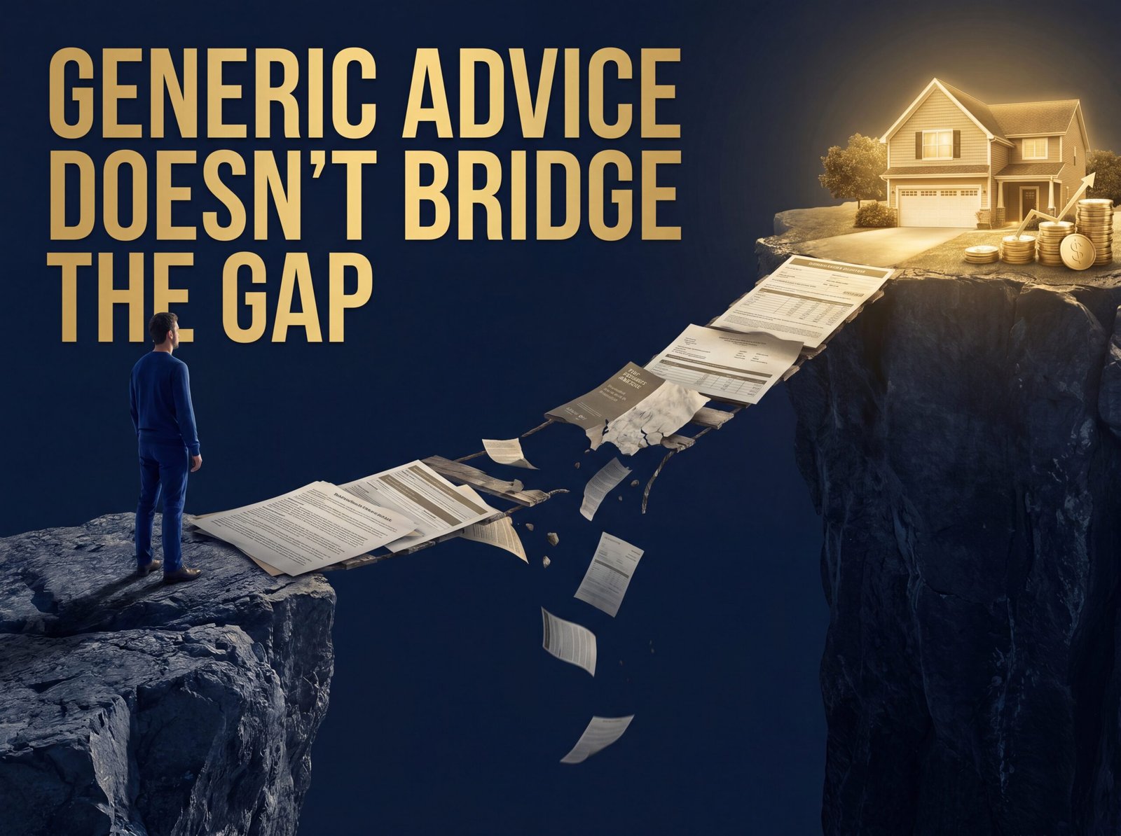 generic advice doesn't bridge the gap
